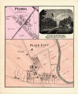 Peoria, Plain City, Union County 1877